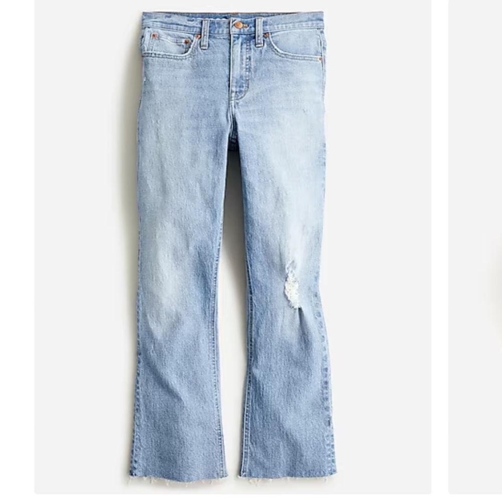 Jcrew boot crop jeans